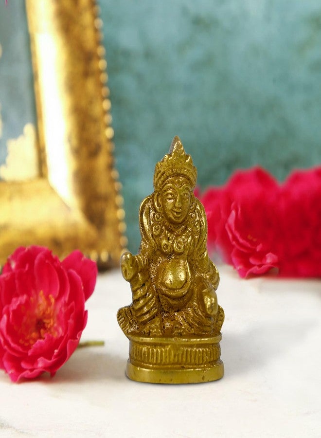 CraftHut Brass Kubera Idol (1.9 in) - Divine Lord of Wealth for Prosperity, Vastu & Pooja Room | Elegant Statue for Temple Decor, Office & Gifting Purpose - Image 1